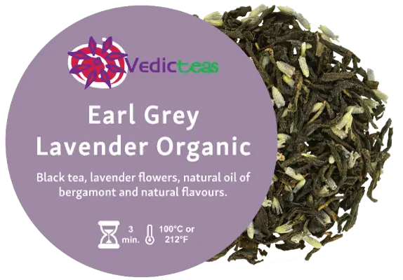 Earl Grey Lavender Organic Herbal Tea