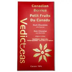 Canadian Berries Chocolate Bar in Envelope