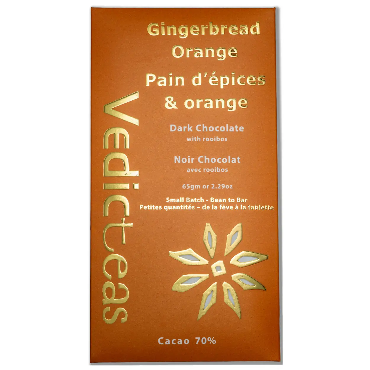 GINGERBREAD ORANGE Dark Chocolate