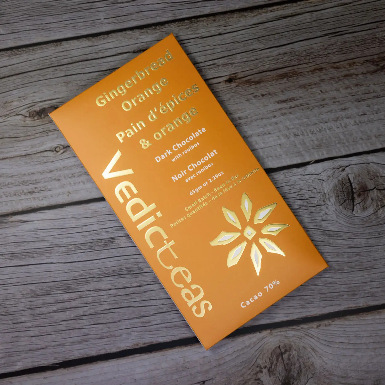 GINGERBREAD ORANGE Dark Chocolate